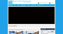 Desktop Screenshot of precioustravelsnepal.com